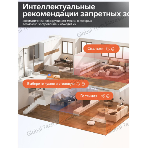 Робот-пылесос Roborock Qrevo MaxV белый EU