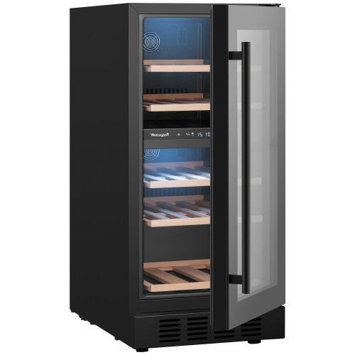 Встраиваемый винный холодильник Weissgauff WWCI-26 DB DualZone