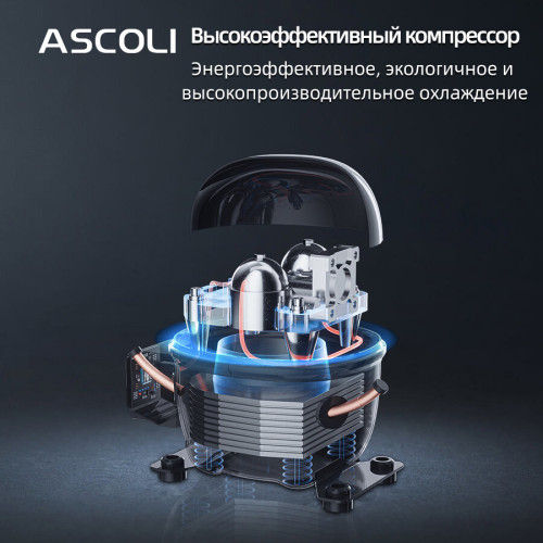 Встраиваемый холодильник Ascoli ADRF270WEMBI