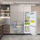 Встраиваемый холодильник Ascoli ADRF270WEMBI