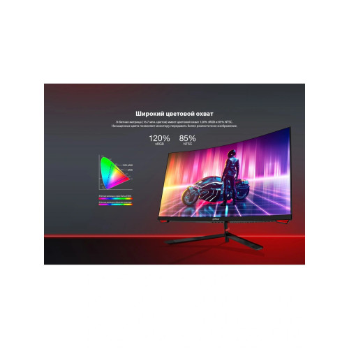 Монитор Dahua DHI-LM27-E230C черный