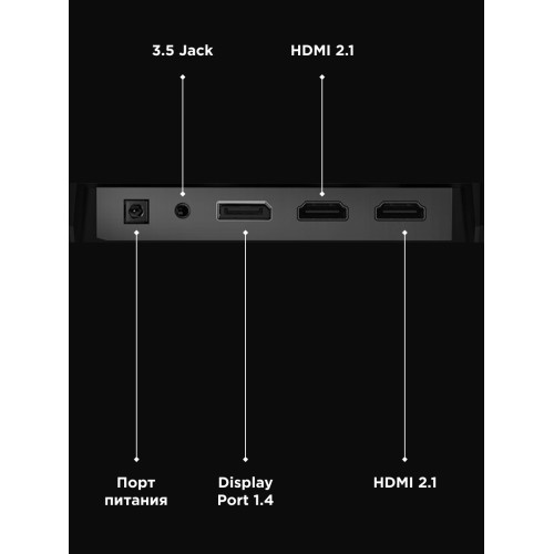 Монитор TCL 25G64 черный