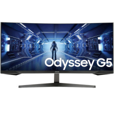 Монитор Samsung Odyssey G5 C34G55TWWI (LC34G55TWWIXCI) черный