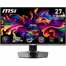 Монитор MSI MAG 272UP X24 (9S6-3CD79A-031) Black QD-OLED, 3840x2160, HDMI+HDMI+DP+Type C (15W), 0.03 ms, 178°/178°, 250 cd/m, 1500000:1, 240Hz, Pivot