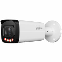 Уличная цилиндрическая IP-видеокамера DAHUA DH-IPC-HFW2449TP-ZAS-IL Smart Dual Light с ИИ 4Мп, 1/2.9” CMOS, моторизованный объектив 2.7~13.5мм, видеоаналитика, ИК до 60м, LED до 60м, IP67, IK10