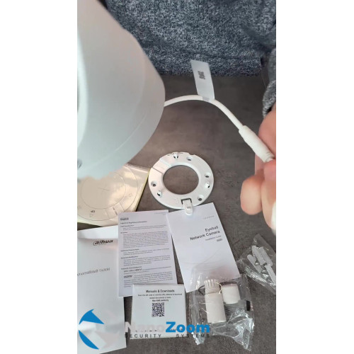 Уличная турельная IP-видеокамера Dahua DH-IPC-HDW1439VP-A-IL-0360B Smart Dual Light 4Мп, 1/2.9” CMOS, объектив 3.6мм, ИК-подсветка до 30м, LED-подсветка до 20м, IP67, корпус: металл