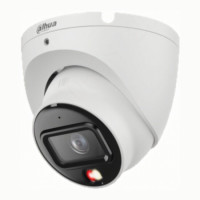 Уличная турельная IP-видеокамера Dahua DH-IPC-HDW1839TP-A-IL-0280B-S6 Smart Dual Light 8Мп, 1/2.7” CMOS, объектив 2.8мм, ИК до 30м, LED до 30м, IP67, IK10, корпус: металл, пластик