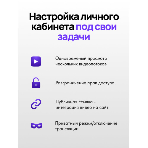 Видеокамера IP Trassir TR-D3121IR2 v6 2.8 2.8-2.8мм цветная