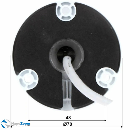 Видеокамера Dahua DH-IPC-HFW2449SP-S-IL-0280B уличная цилиндрическая IP-видеокамера 4Мп 1/2.7” CMOS объектив 2.8мм