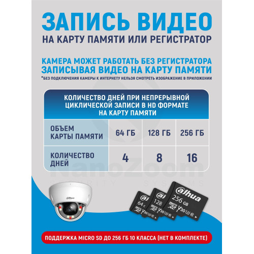 Уличная купольная IP-видеокамера Dahua DH-IPC-HDBW2449EP-S-IL-0280B Smart Dual Light с ИИ 4Мп, 1/2.9” CMOS, объектив 2.8мм, видеоаналитика, ИК до 30м, LED до 30м, IP67, корпус: металл