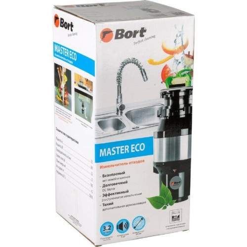 Измельчитель пищевых отходов Bort Master ECO (91275752)