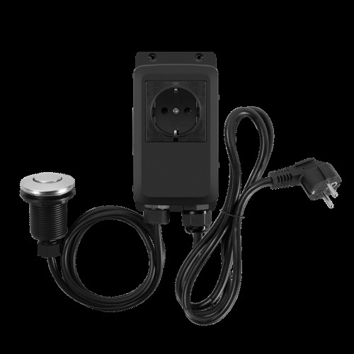 Измельчитель пищевых отходов MAUNFELD MWD3802PB с пневмокнопкой