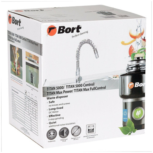Измельчитель пищевых отходов Bort Titan 5000