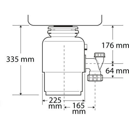 Измельчитель пищевых отходов STATUS Premium 300