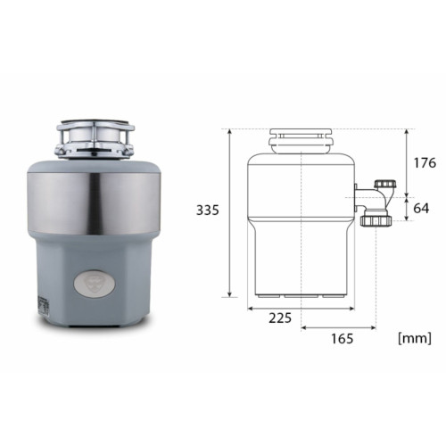 Измельчитель пищевых отходов STATUS Premium 300