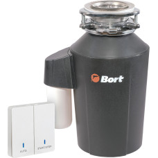 Измельчитель пищевых отходов Bort Alligator Green черный