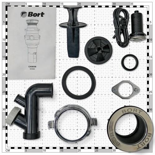 Измельчитель пищевых отходов BORT Caiman 93418064 375W