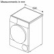 Сушильная машина Bosch WTN86201ME белый