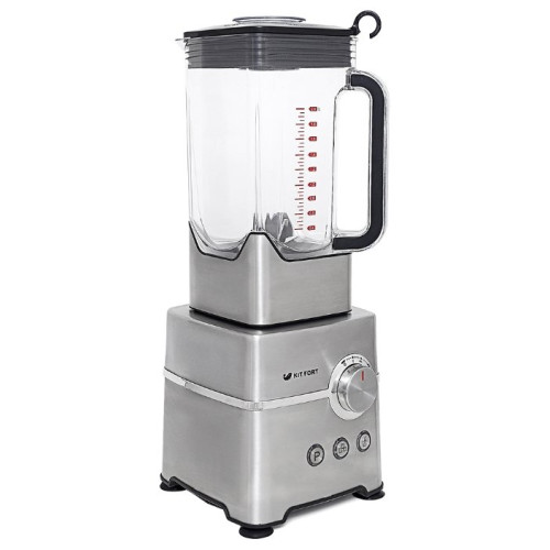 Блендер Kitfort КТ-1310 серебристый/черный