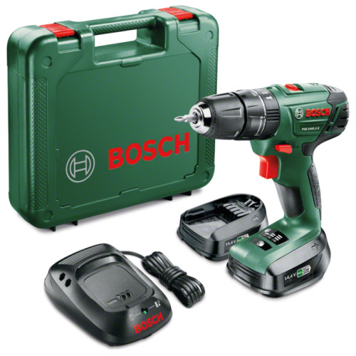 Дрель-шуруповерт ударная Bosch PSB 1440 LI-2