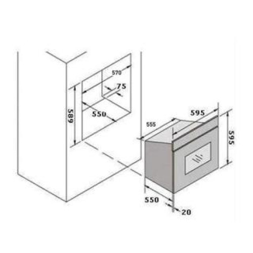 Духовой шкаф Oasis D-MDB
