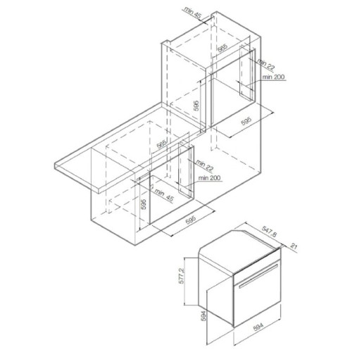Духовой шкаф GRAUDE BM 60.2 S