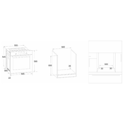 Духовой шкаф MONSHER MBO 675QF01