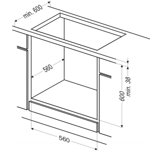Духовой шкаф Kuchenchef KBE660X нерж.сталь 