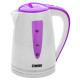 Чайник ZIMBER ZM-10851 бело-сиреневый