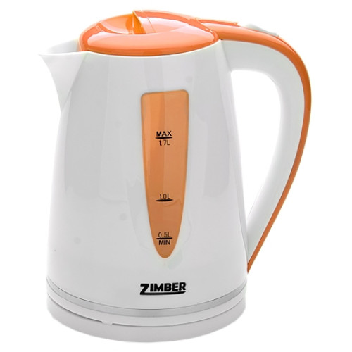 Чайник ZIMBER ZM-10851 бело-сиреневый