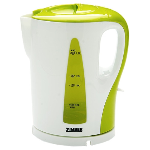 Чайник ZIMBER ZM-10861 белый-зеленый