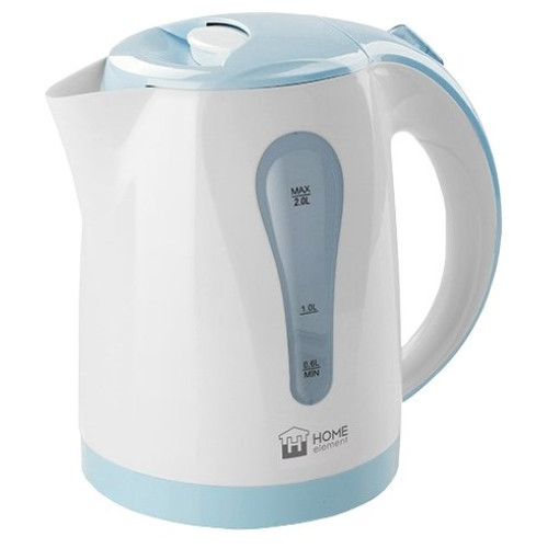 Чайник HOME ELEMENT HE-KT156 белый/фиолетовый