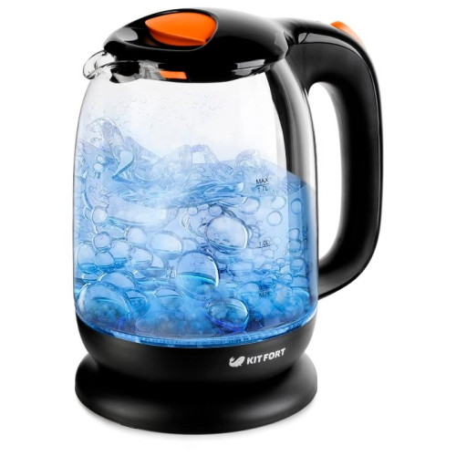 Чайник Kitfort КТ-625-3 оранжевый