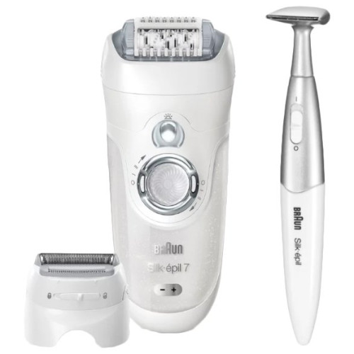 Эпилятор BRAUN 7-561 WD белый/серый