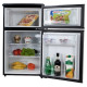 Холодильник Shivaki SHRF-90DP серебристый/черный