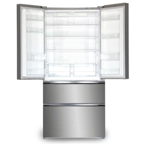 Холодильник GiNZZU NFK-570X Steel 536л. стальной