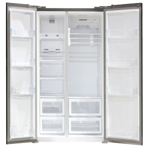 Холодильник GiNZZU NFK-605 582л. стальной