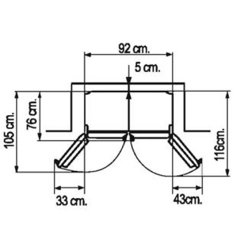 Холодильник Hitachi R-S 702 GPU2 GBK