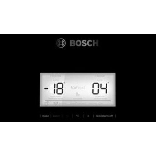 Холодильник Bosch KGN39LB31R черное стекло/серебристый металлик