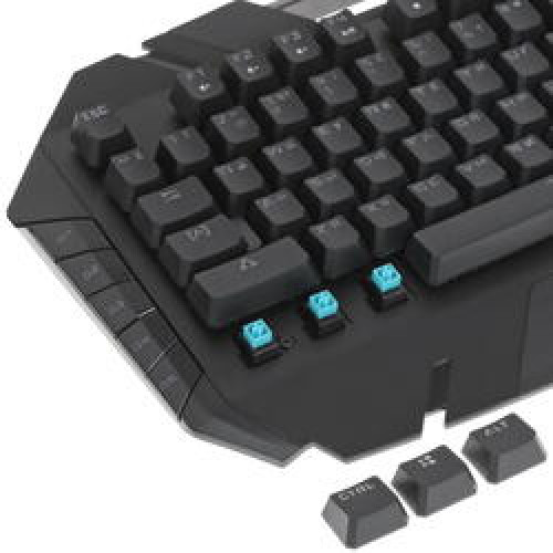 Клавиатура A4 B880R механическая черный USB Gamer LED