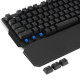 Клавиатура A4 Bloody B885N механическая черный USB for gamer LED (подставка для запястий)