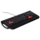 Клавиатура A4Tech G700 (черный), PS/2, провод. игровая многофункц. кл-ра