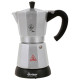 Кофеварка гейзерная Endever Costa 1010 - NEW, объем 0,3л, алюминий, мощность 480 Вт, серебристый.