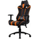Игровое кресло Aerocool AC120 AIR-BO черно-оранжевое