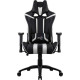 Игровое кресло Aerocool AC120 AIR-BW черно-белое