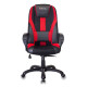 Игровое кресло Бюрократ VIKING-9/BL+RED черный/красный