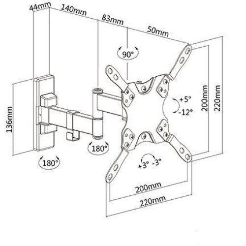 Кронштейн Ultramounts UM866B