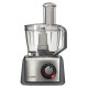 Кухонный комбайн Bosch MCM68840 1250Вт, корпус пластик/ нерж.сталь, плавная регул. ско рости, режим M+pulse, LED индикатор, блендер, нож, венчик, 2 двусторон. диска для нарезки, насадка для теста, пресс для цитрусовых, сумка для на садок