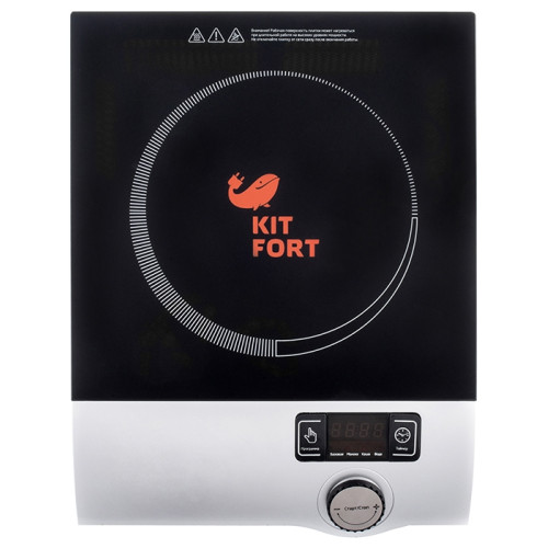 Варочная поверхность Kitfort КТ-108 черный
