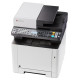 МФУ Kyocera Ecosys M5521cdn, цветной лазерный принтер/сканер/копир/факс А4, 21 ppm,1200 dpi,512 Mb,USB,Network, дуплекс, автоподатчик,тонер, белый